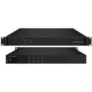 8 channel HDMI Live streaming encoder  iptv encoder support http m3u8 HLS rtmp rtsp srt udp rtp protocol